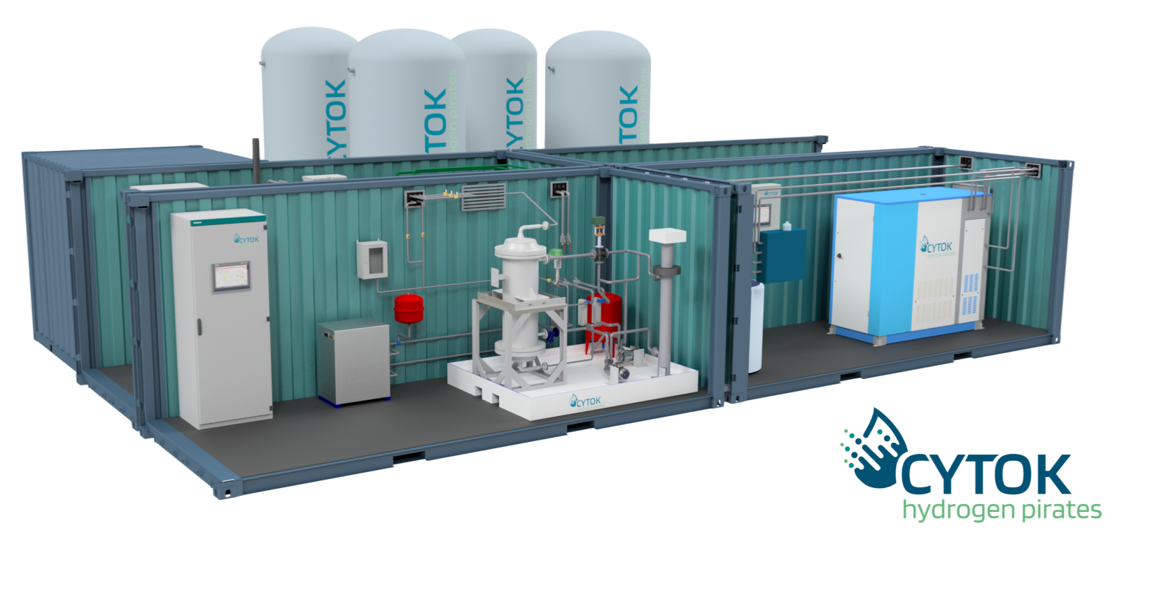 20_CYTOK_Solutions6 CYTOK, CYTOK - hydrogen pirates, hydrogen pirates, Containerlösung, Power-to-Gas