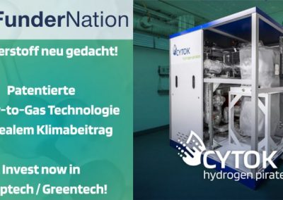 CYTOK, CYTOK - hydrogen pirates, hydrogen pirates, DBU, Investment