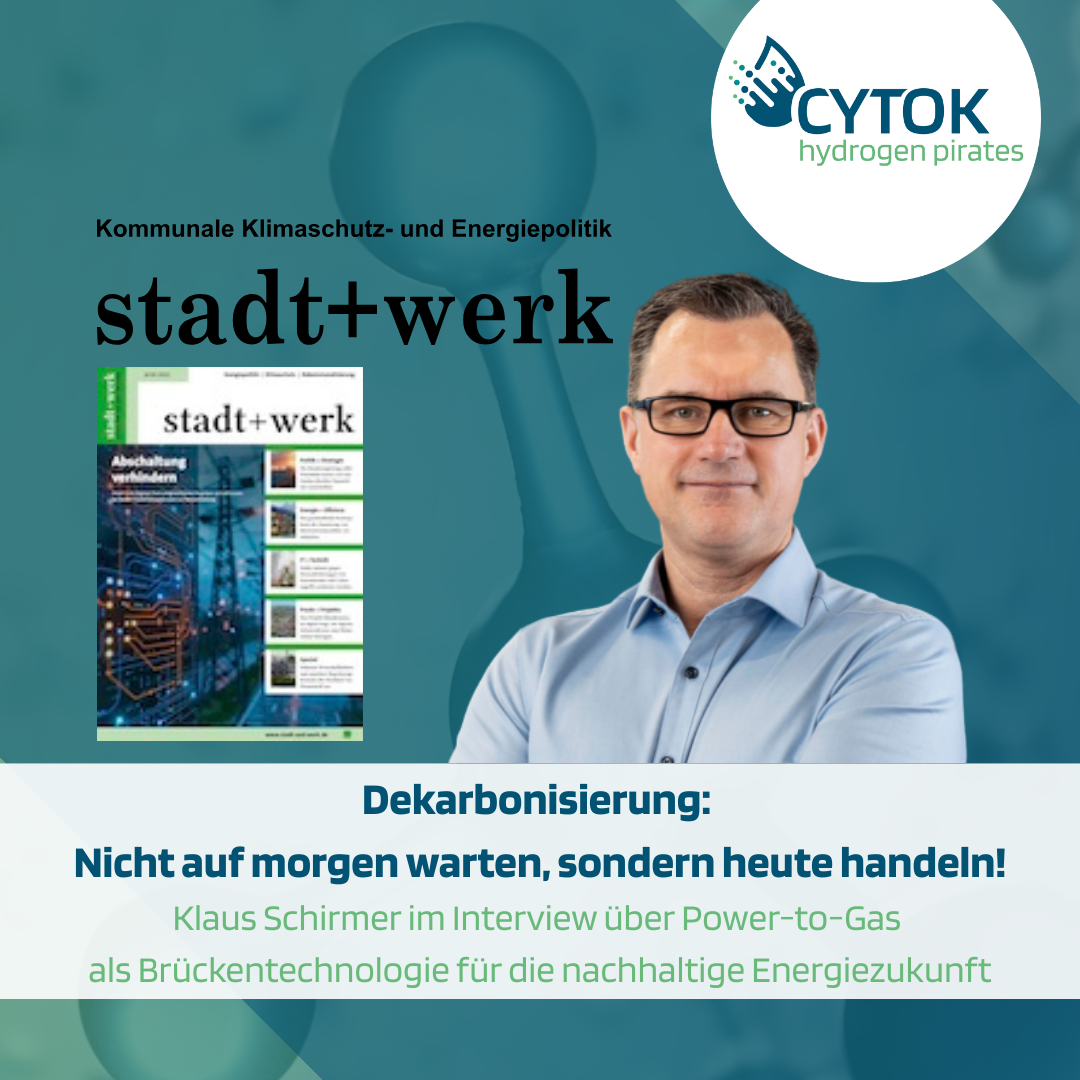 LinkedIn Kachel 1 CYTOK, CYTOK - hydrogen pirates, hydrogen pirates, stadt+werk, Interview
