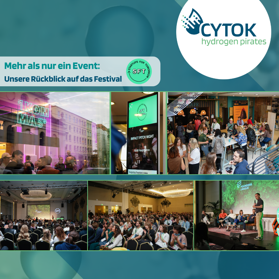 CYTOK, CYTOK - hydrogen pirates, hydrogen pirates, Startups For Tomorrow Festival, Festival, Startups, Founders League