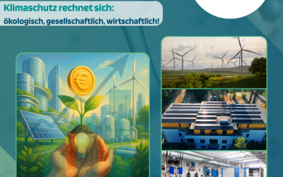 Klimaschutz zahlt sich mehrfach aus – ökologisch, gesellschaftlich und wirtschaftlich!