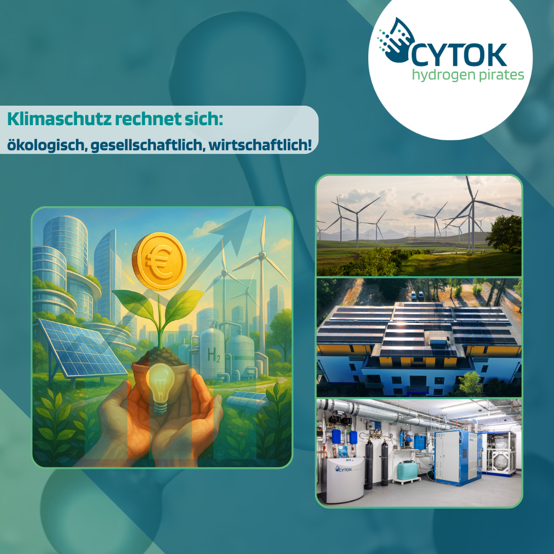CYTOK, CYTOK - hydrogen pirates, hydrogen pirates, Klimaschutz, Rendite, Power-to-Gas
