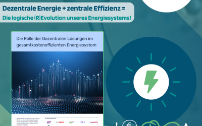 Dezentrale Energie + zentrale Effizienz = die logische (R)Evolution unseres Energiesystems!