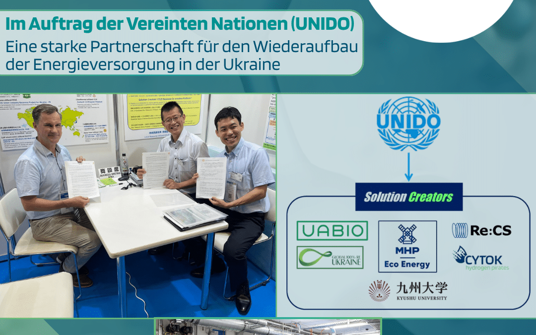 CYTOK erhält einen Auftrag im Rahmen der UNIDO „Green Industrial Recovery Feasibility Study“ für den grünen Wiederaufbau der Ukraine