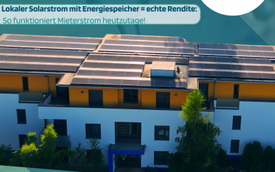 Gebäude mit bester Energieeffizienz: Wenn Strom, Wärme und Wirtschaftlichkeit zusammenfinden!