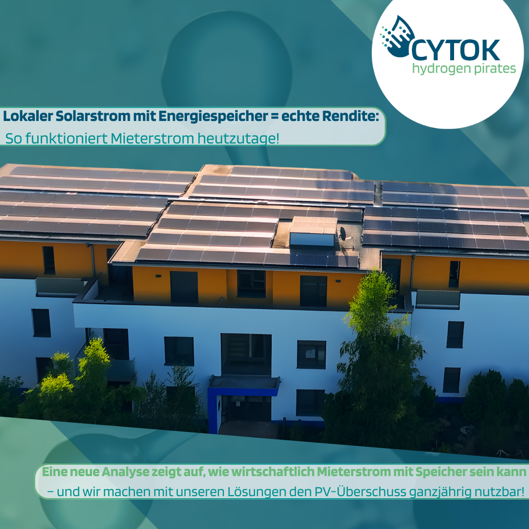 LinkedIn Kachel CYTOK, CYTOK - hydrogen pirates, hydrogen pirates, Mieterstrom