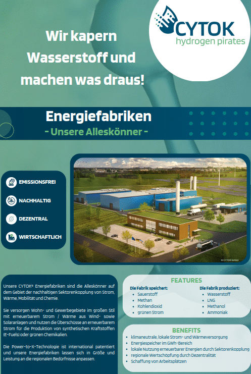 Factsheet, Energiefabrik, CYTOK