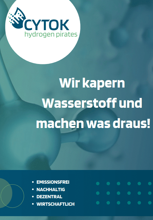 CYTOK - hydrogen pirates, Flyer