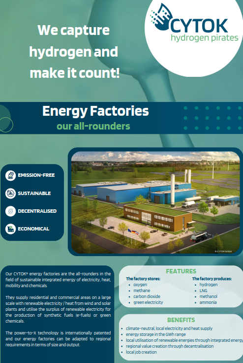 Factsheet, Energiefabrik, CYTOK